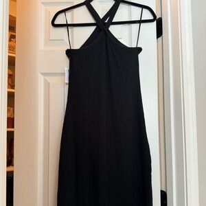 NWT Old Navy Cross Neck Ribbed Dress